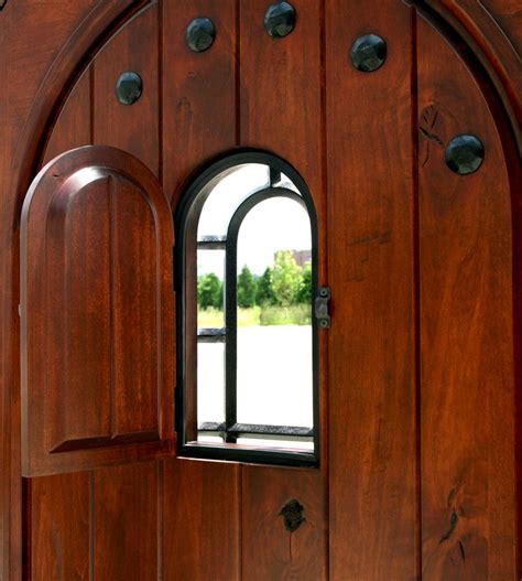 Rustic Round Top Exterior Door Sonoma Rustic Doors Arched Doors