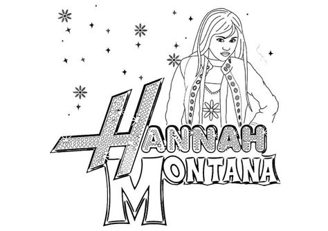 Desenhos De Hannah Montana 6 Para Colorir E Imprimir ColorirOnline