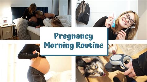 My Realistic Pregnancy Morning Routine 3rd Trimester Youtube