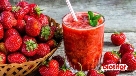 Manfaat Jus Strawberry Nikmati Kelezatan And Manfaat Kesehatannya
