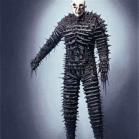 John Lennon As Hellraiser Cenobite Ultra Realistic Concept Art