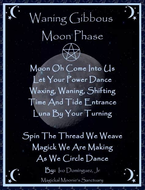 Waning Gibbous Magick Book Witchcraft Spell Books Wicca Witchcraft