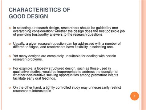Ppt Characteristics Of Good Design Powerpoint Presentation Id671986