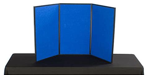 Exhibition Display Boards Grey Fabric Double Sided