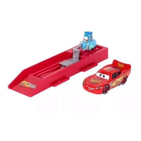 Mattel Disney Pixar Cars Lightning Mcqueen Diecast Launcher 1 Ct Kroger