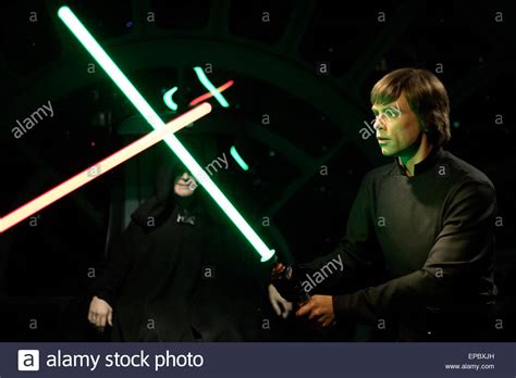 Luke Skywalkers Fight With Darth Vader Stock Photo Royalty Free Image