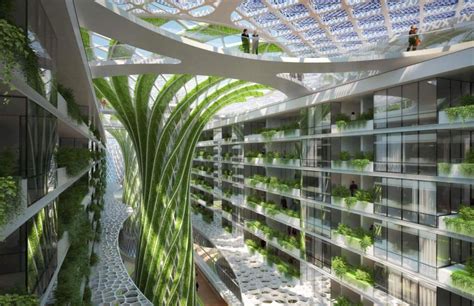 This Futuristic Complex In Cairo Will Feature Indoor Mega Trees And