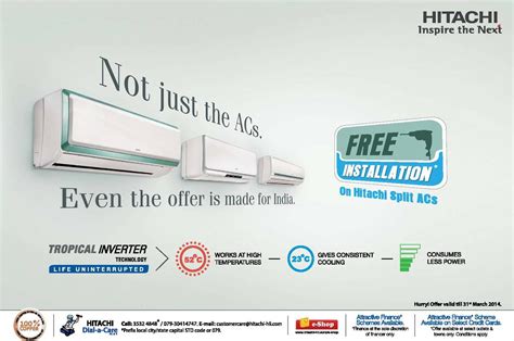 Choose & shop from the wide range of air conditioner brands such as lg, hitachi, voltas, daikin & many others. Hitachi March 2014 Offer, made for India | SAGMart