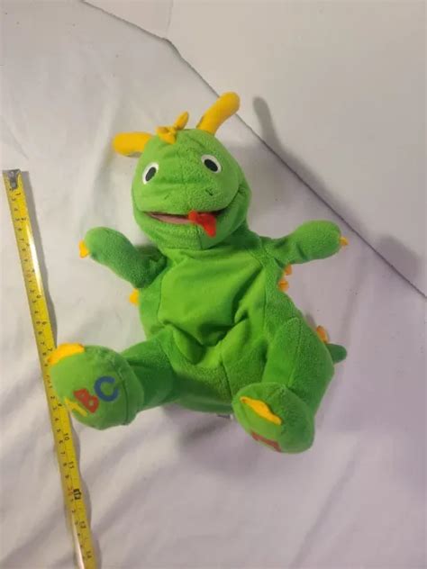 Rare Baby Einstein Bard The Green Dragon Plush 27 Inch Huggable Replica