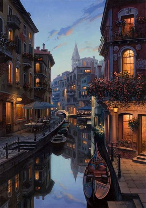 City Paintings By Eugene Lushpin Art And Design