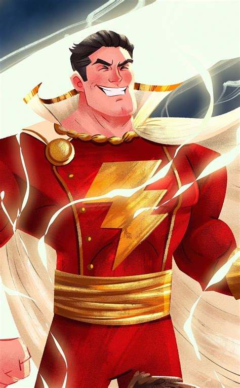 Download Wallpaper 950x1534 Shazam Superhero Lightning Art Iphone