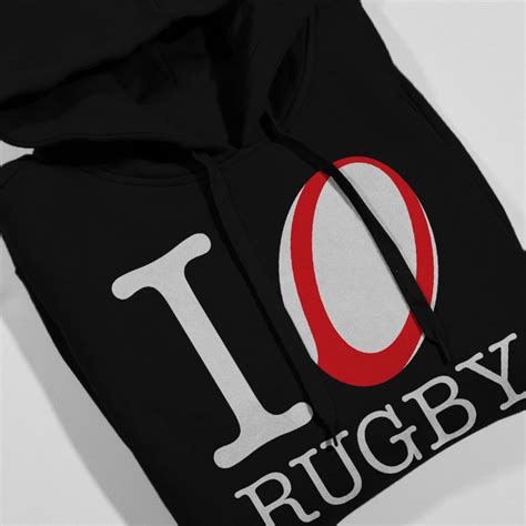 Coverage of the annual rugby union championship between england, wales, scotland, ireland, france and italy. (Medium, Black) I Love Rugby Six Nations Logo England Men ...