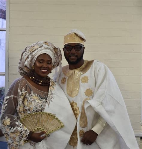 Robe De Mariée Nigériane Traditionnelle Aso Oke Complete His Etsy