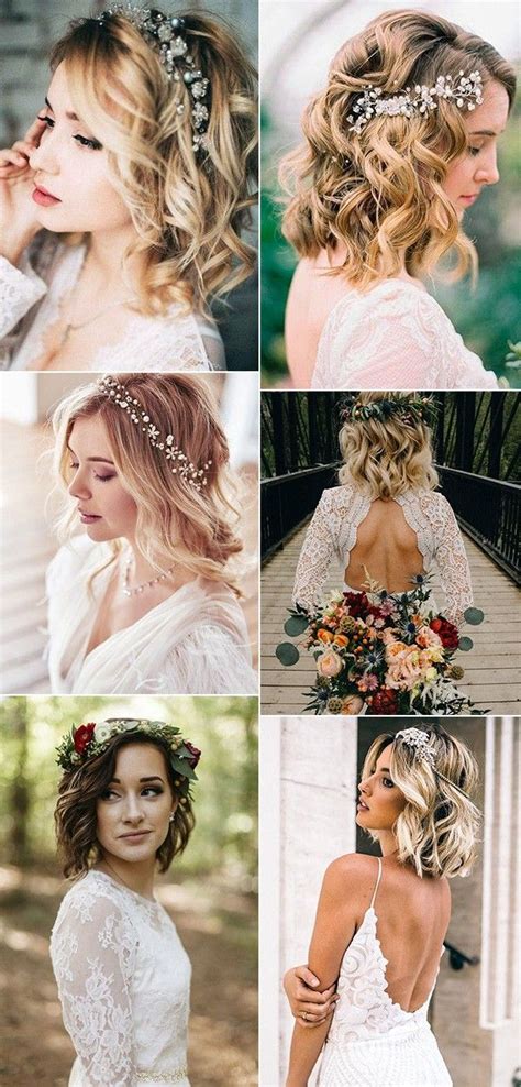 20 Medium Length Wedding Hairstyles For 2019 Brides Simple Wedding