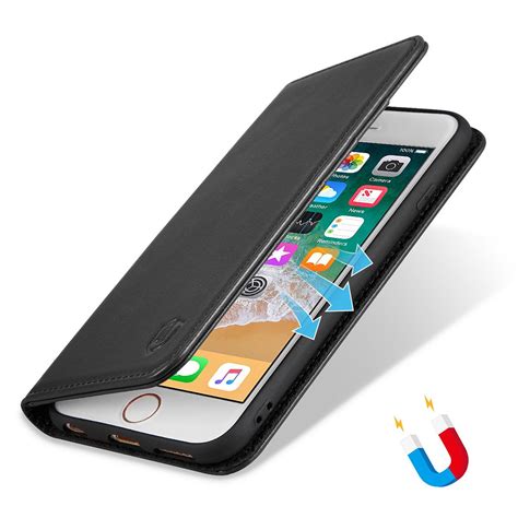 Apple iphone 6 plus/6s plus. SHIELDON iPhone 6S Plus Genuine Folio Case Wallet Phone Cover