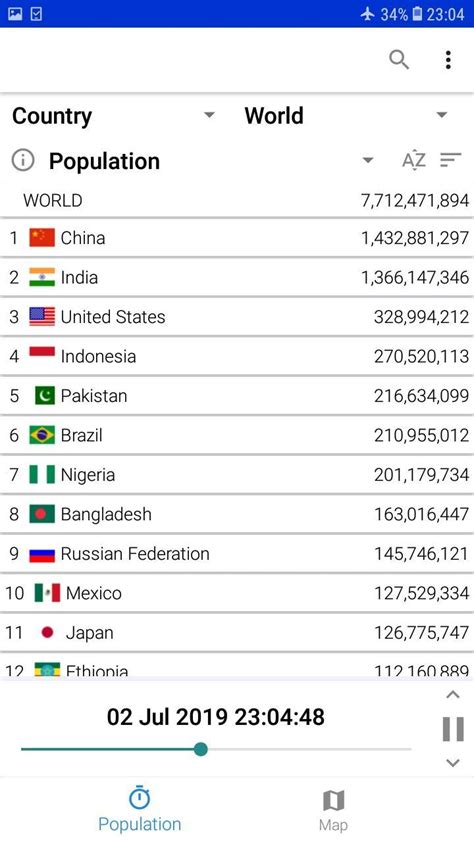 Android 用の World Population Clock APK をダウンロード