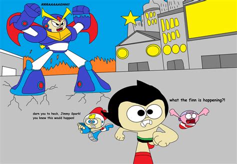 Hyper Mega Man Strikes Again By Trc Tooniversity On Deviantart