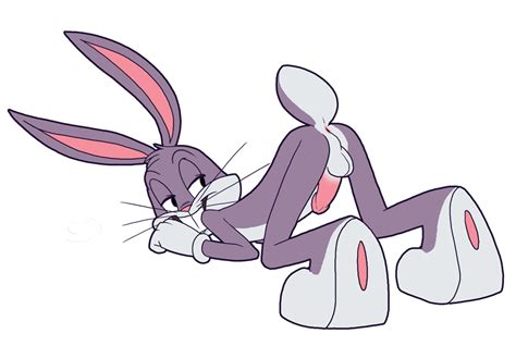 Rule 34 All Fours Anthro Ass Balls Barefoot Bugs Bunny Fur Furry
