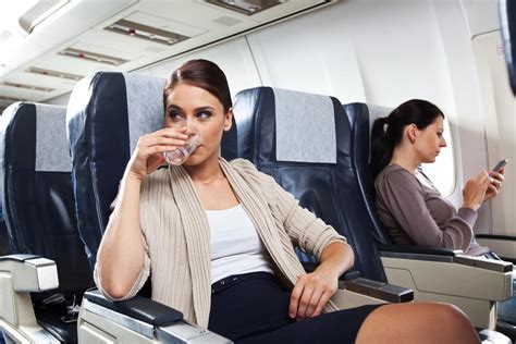 Why You Should Never Drink Water On A Plane According To A Flight