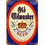 1934 Old Milwaukee Beer Vintage Look Metal Sign  Etsy