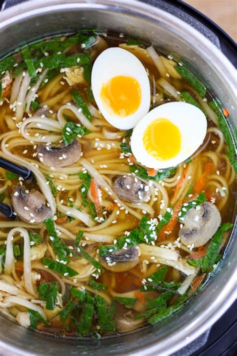 Start out by doing your prep work and prepare your vegetables to throw in your stock pot, instapot, or slow cooker crock pot. Instant Pot Pressure Cooker Ramen Soup - No. 2 Pencil
