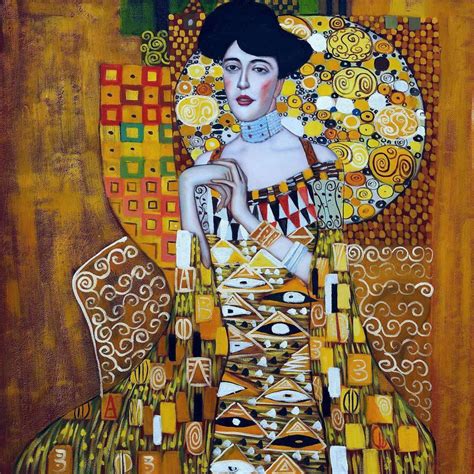 Portrait Of Adele Bloch Bauer I Is A 1907 Painting By Gustav Klimt