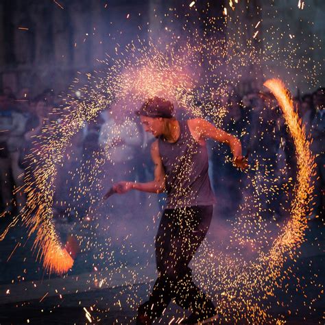 Photograph Dance With Fire By Marc Besancenot On 500px With Images