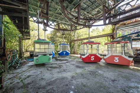 The Abandoned And Overgrown Landscape Of Nara Dreamland A Theme Park
