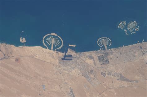 Dubai United Arab Emirates Palm Jebel Ali Palm Jumeirah And The World Photographed From The