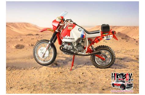 19 Bmw R80 Gs 1000 Paris Dakar Rally 1985 It 4641 Italeri