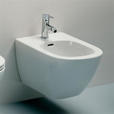 Laufen Lua Wall Mounted Bidet White With Clean Coat H8300814003021