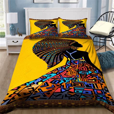 Shop for bedding sets in bedding. Ethnic African Woman Bedding Set 7YWM8WFJY2 - Betiti Store