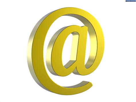 Email At Symbol Psdgraphics
