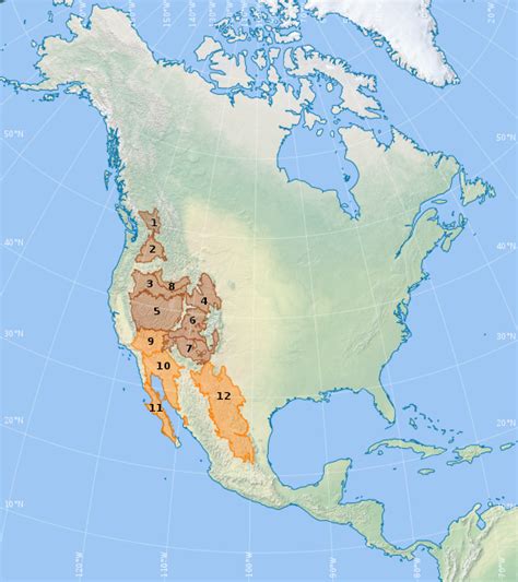 List Of North American Deserts Wikipedia