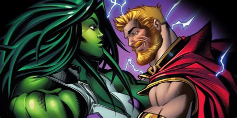 Marvel Confirms Thor And She Hulk Are Officially A Couple Animated Times