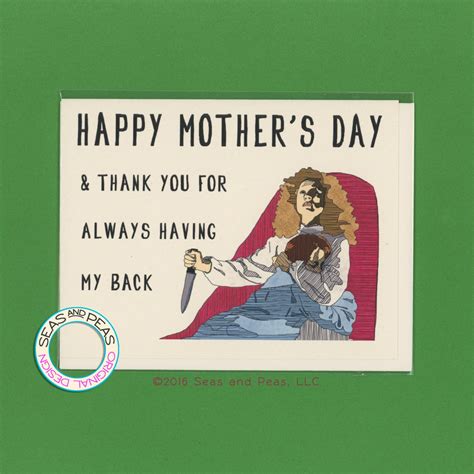 Carrie Mothers Day Card Funny Mothers Day Card