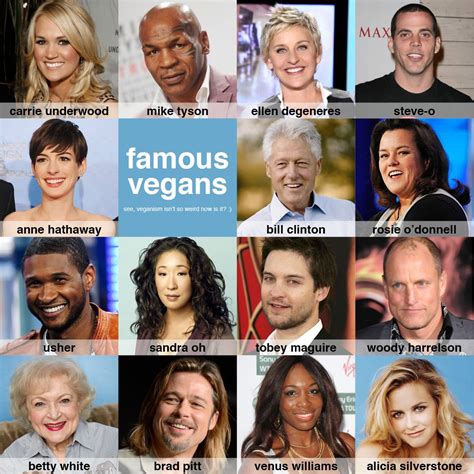 Famous Vegans I M Not A Huge Celebrity Person But A Lot Of People Need To See People Like Them