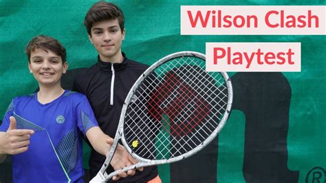 Is this the future of tennis rackets? - Wilson Clash Playtest - YouTube