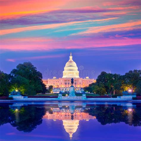 United States Capitol Building In Washington Dc Stock Image Image Of