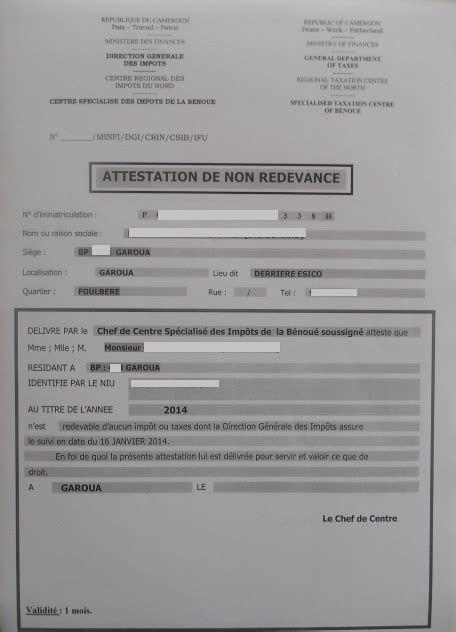 PDF 4 Obtention du certificat de non imposition PDF Télécharger Download