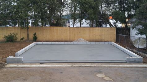 Let Us Install Your Shed Foundation Concrete Or Gravel Shed Base