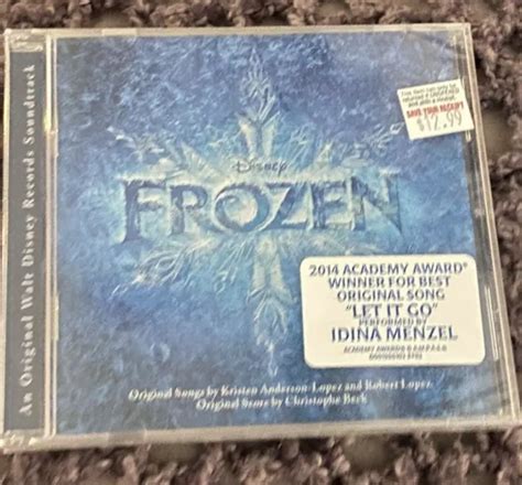 Disneys Frozen Original Motion Picture Soundtrack Cd Ost Newfactory