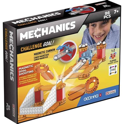 Geomag Mechanics 769 Challenge Goal Board Games Building Set 96
