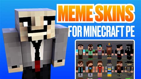Meme Skins For Minecraft Pe Apk Für Android Herunterladen