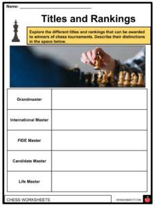 Chess 4 math, a kindergarten book these pictures of this page are about:chess worksheets for. Chess Facts, Worksheets, History & Rules For Kids