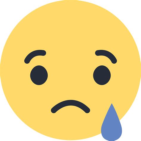 Facebook Sad Emoji Like Png