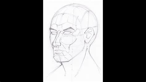 Drawing The Head How To Draw Features In Perspective Youtube