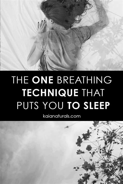 The One Breathing Technique That Puts You To Sleep Breathing Techniques Feeling Stressed How