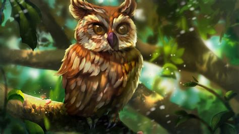 2048x1152 Owl Colorful Art 2048x1152 Resolution Hd 4k Wallpapers