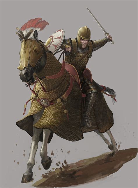 Artstation Eastern Roman Heavy Cavalry Cataphract